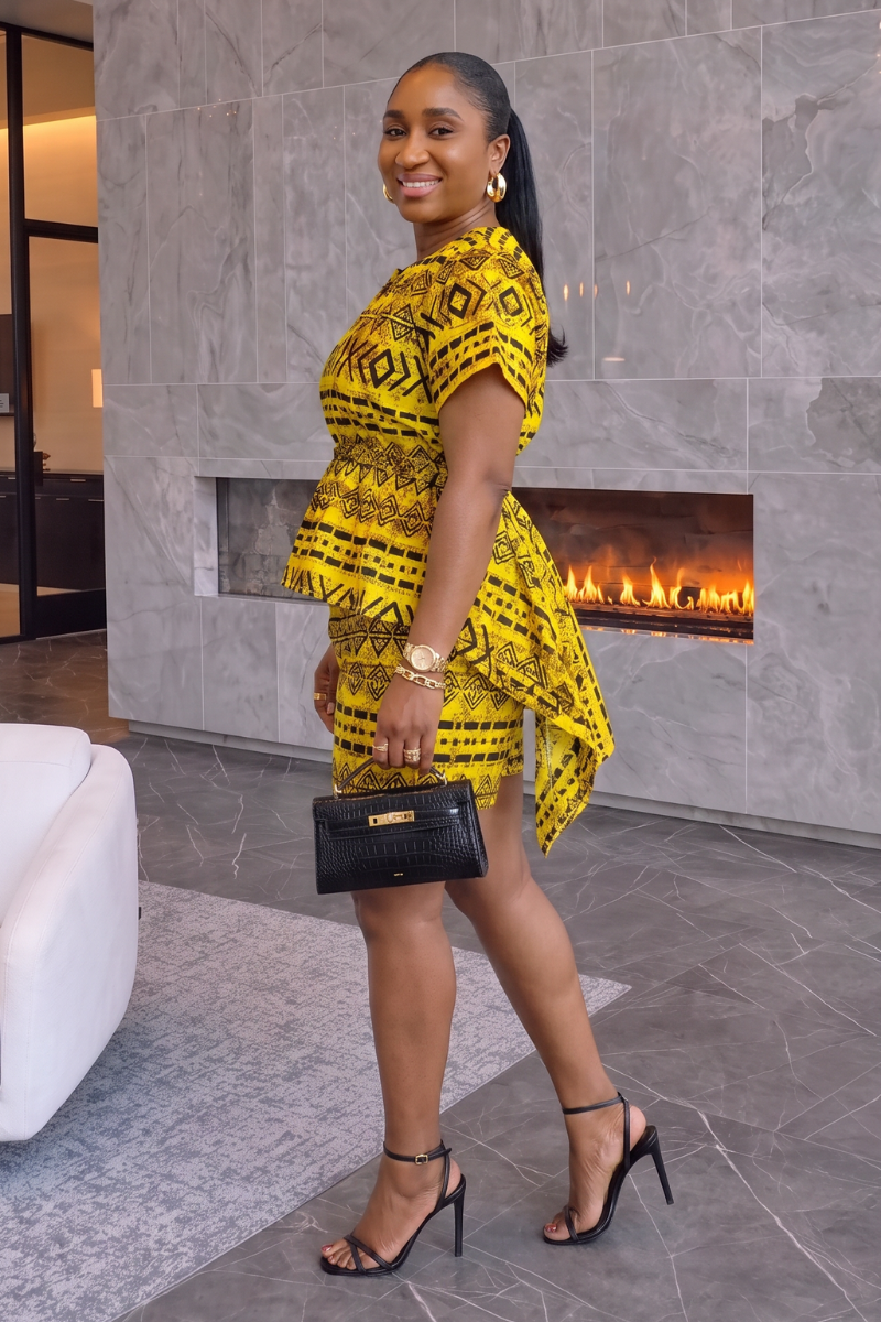 Akosua Top & Short Set