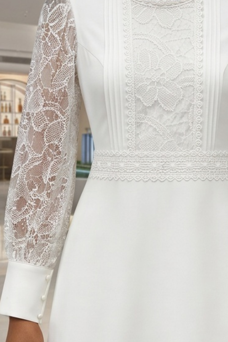Camille White Dress