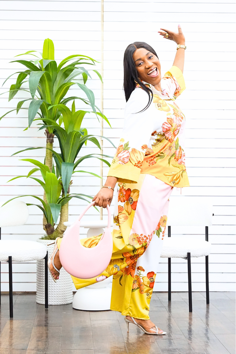 Willow 2Pcs Floral Trouser Set