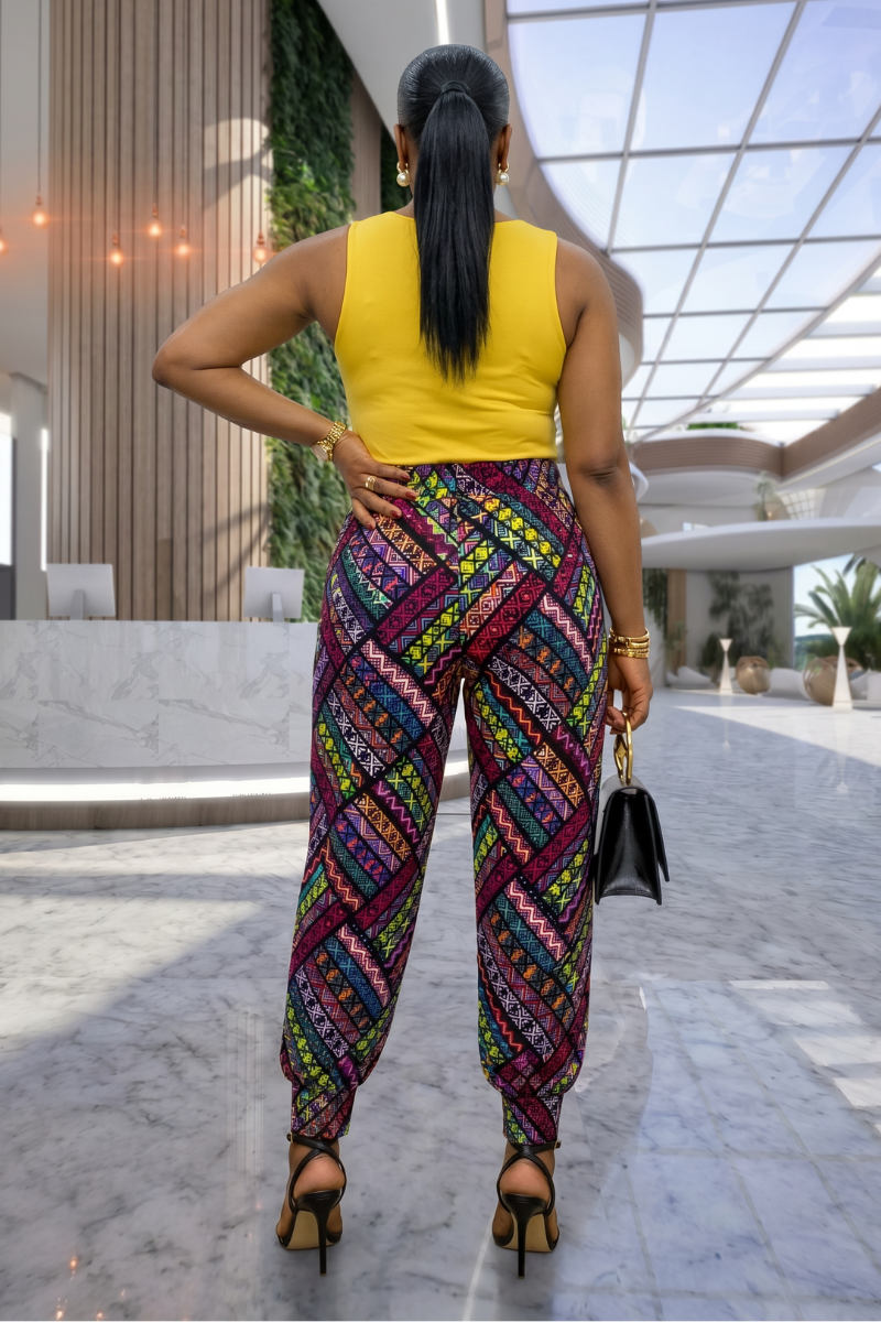 Zendaya Mix & Match Harem Pants
