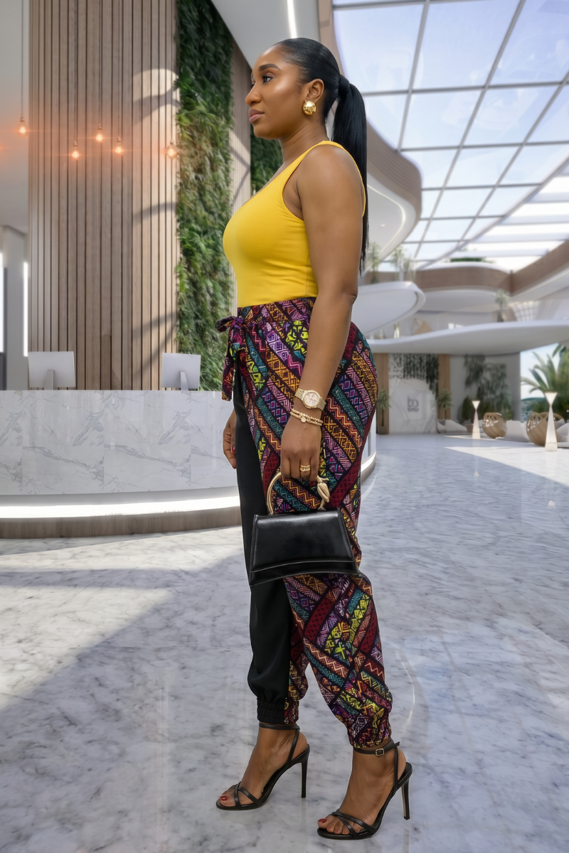Zendaya Mix & Match Harem Pants