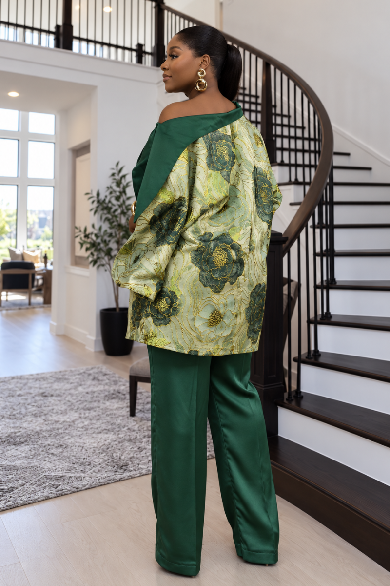 Zikora Brocade Set