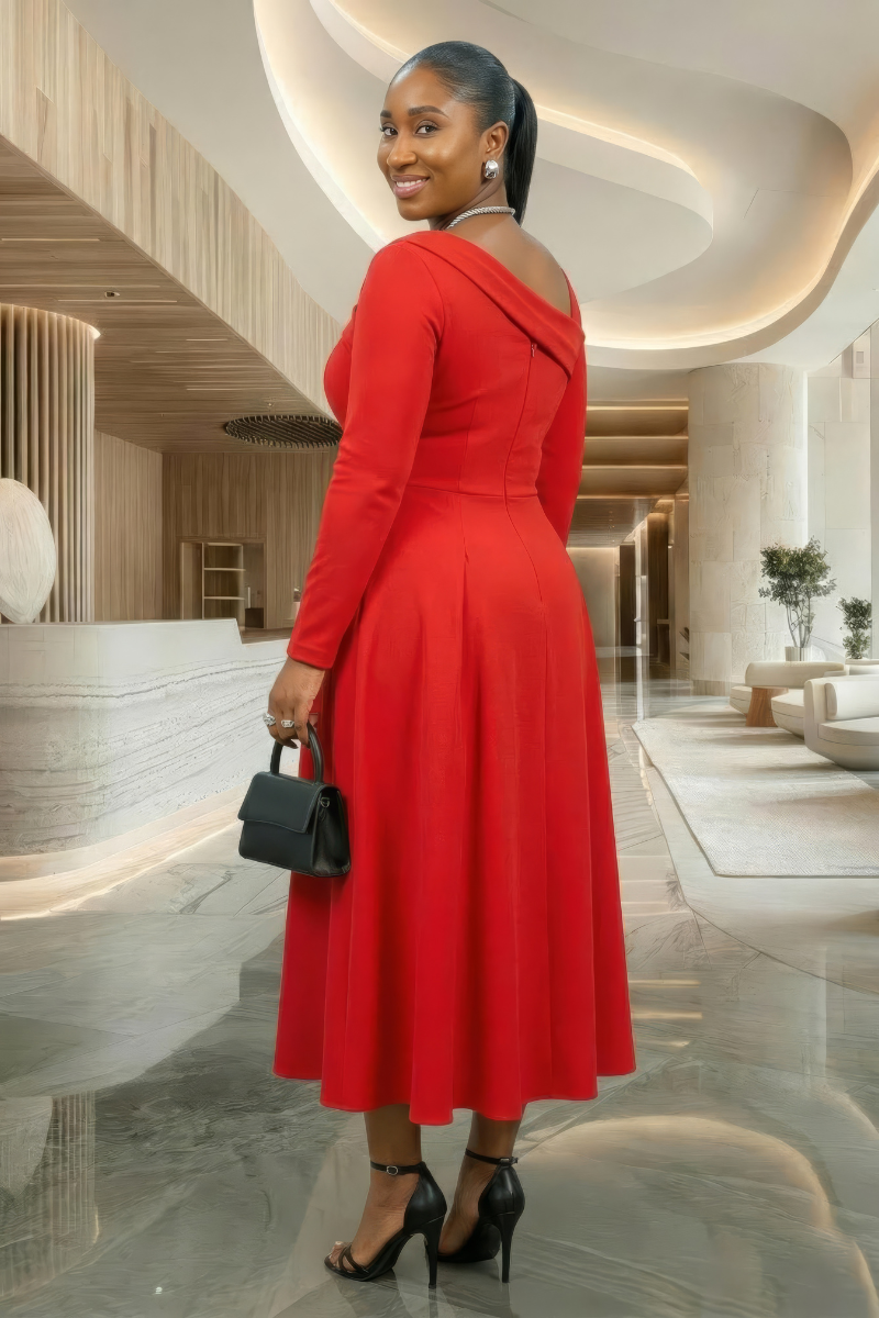 Scarlett Dress - Red