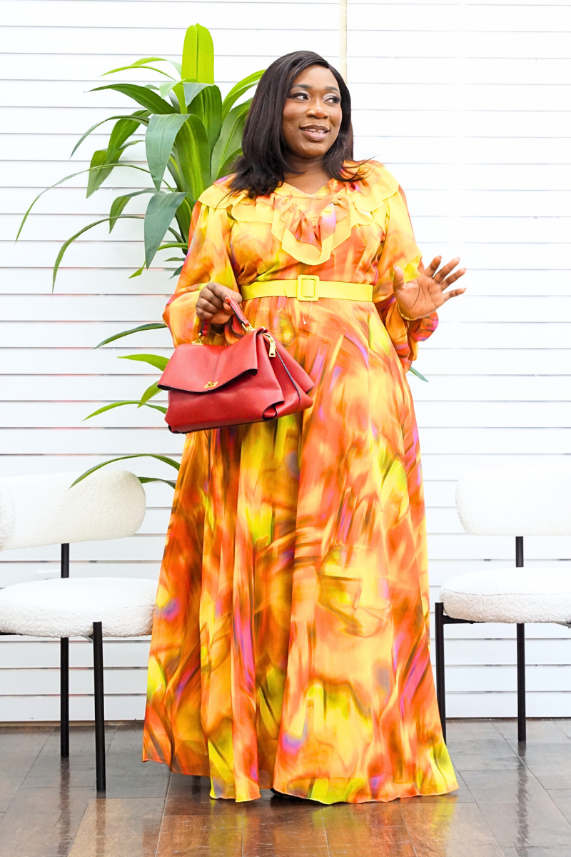 Valeria Belted Maxi Dress