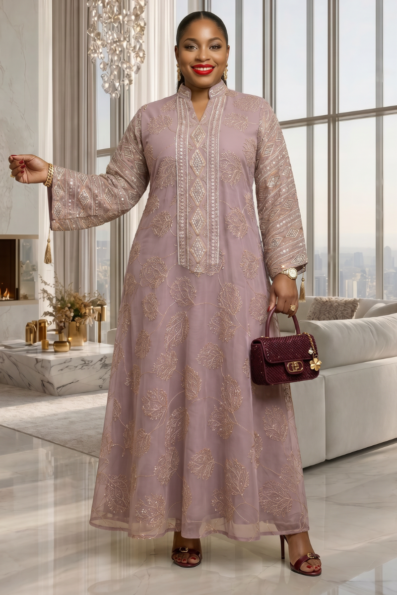 Jamila Abaya Dress