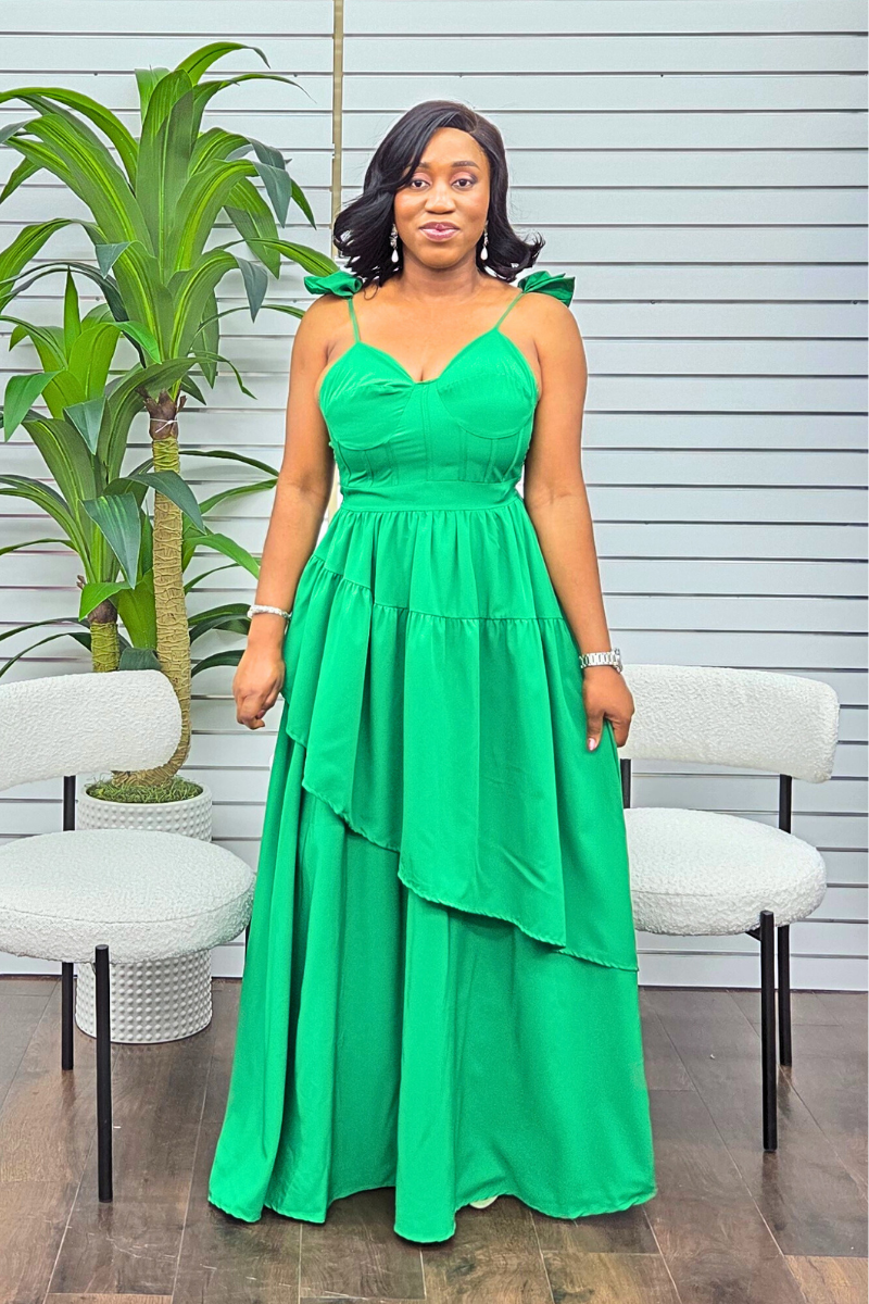 Estelle Dress - Green