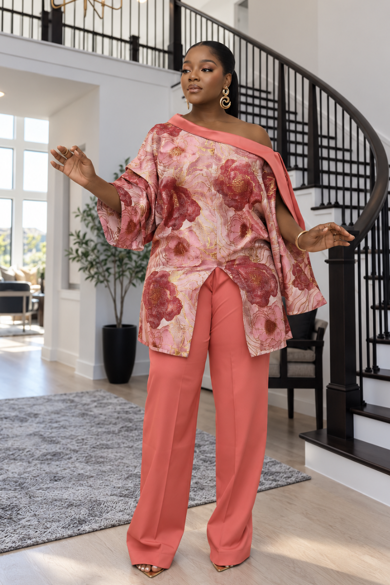 Zikora Brocade Set