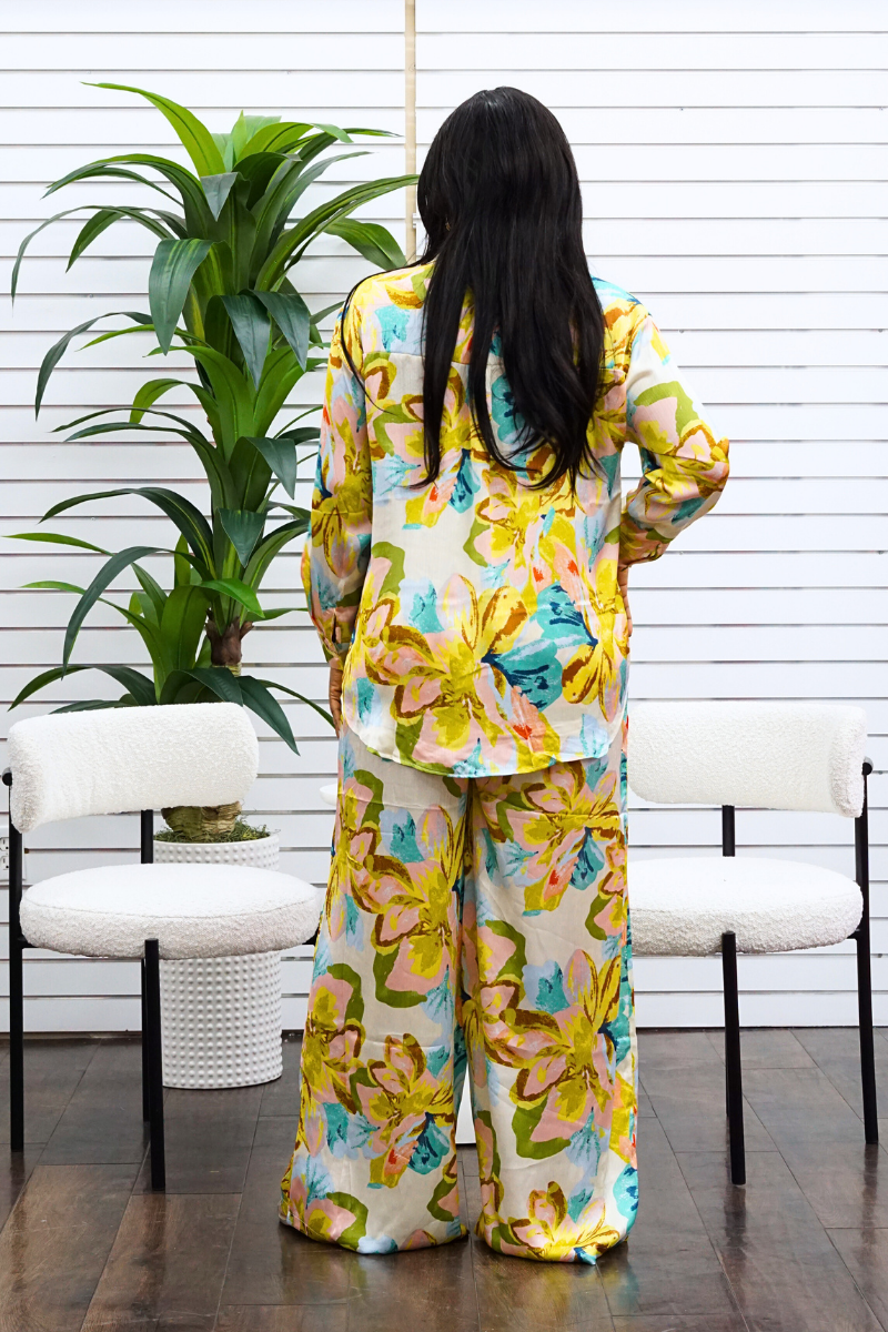 Elowen Pant Set - Yellow