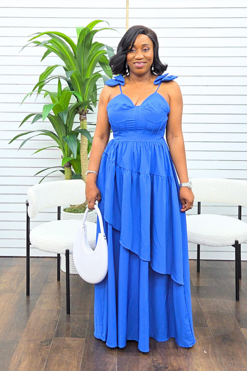 Estelle Dress - Blue