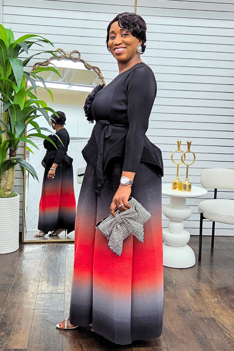 Aurora Ombre Skirt Set