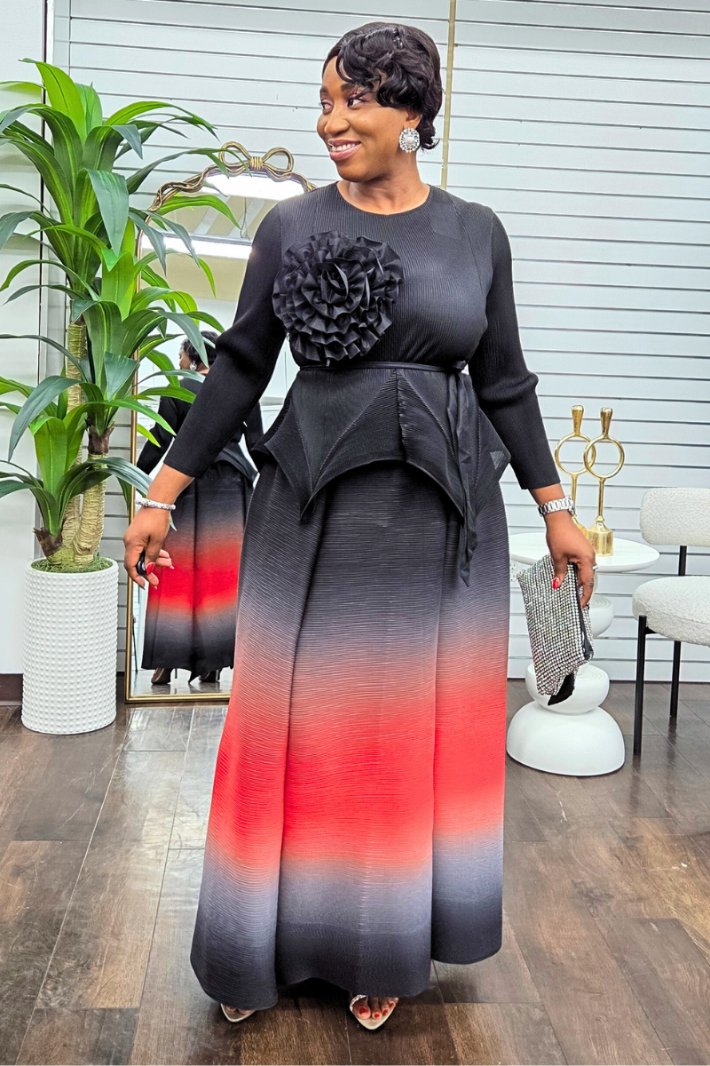 Aurora Ombre Skirt Set