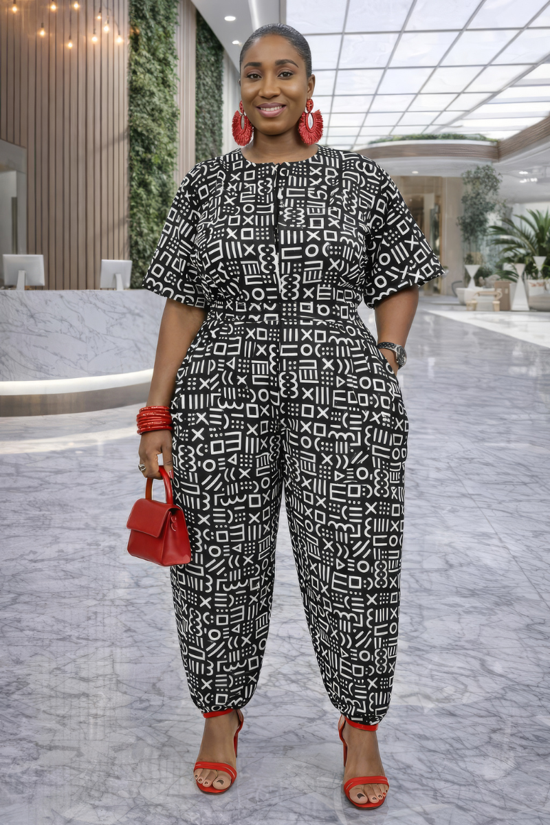 Kachi Tribal Chic Jumpsuit