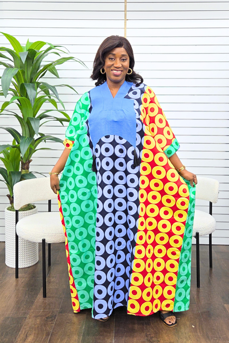 Ewa Patch Colour Burst Boubou