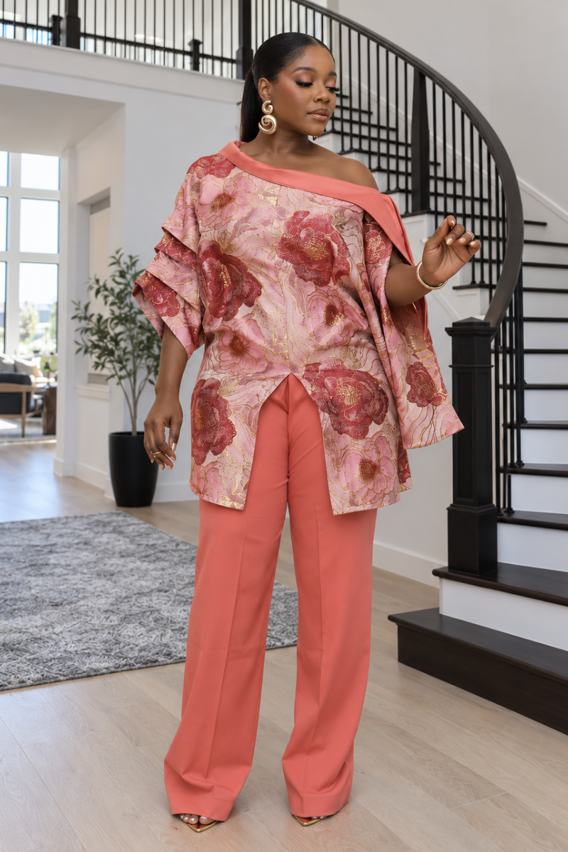 Zikora Brocade Set