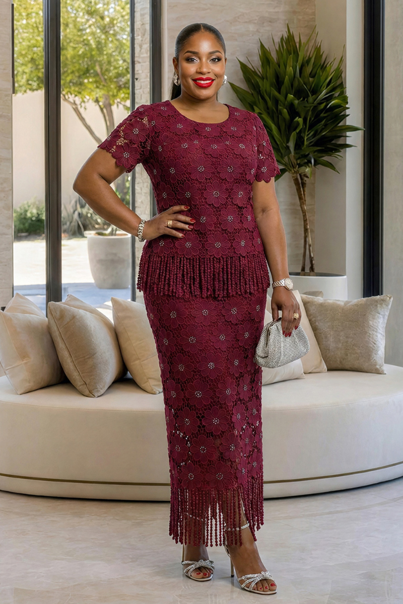 Mirelle Top & Skirt Set.