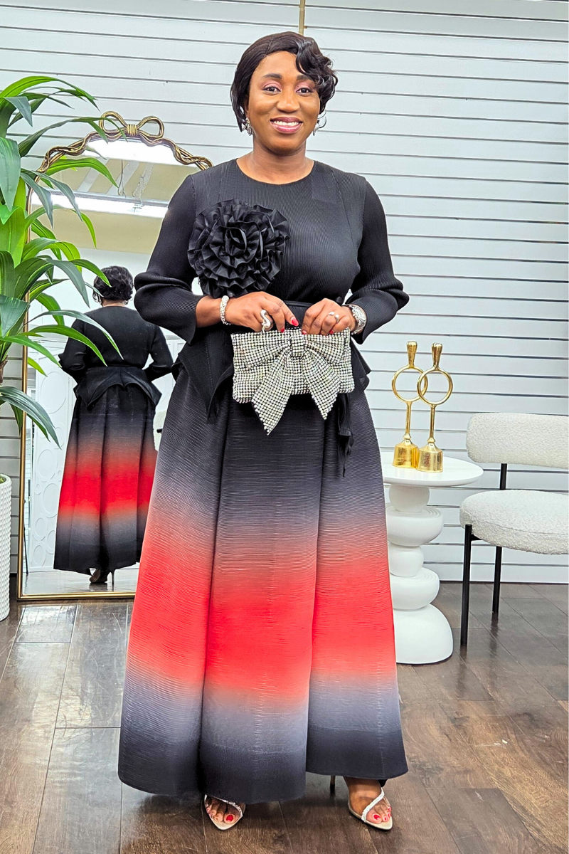 Aurora Ombre Skirt Set