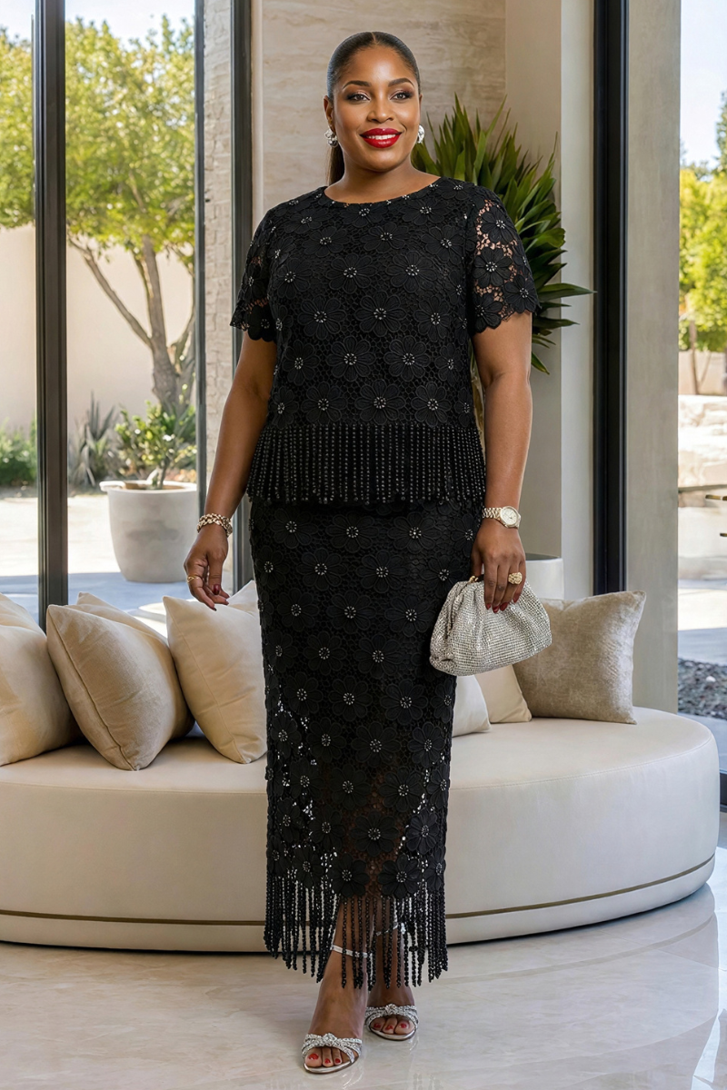 Mirelle Top & Skirt Set.