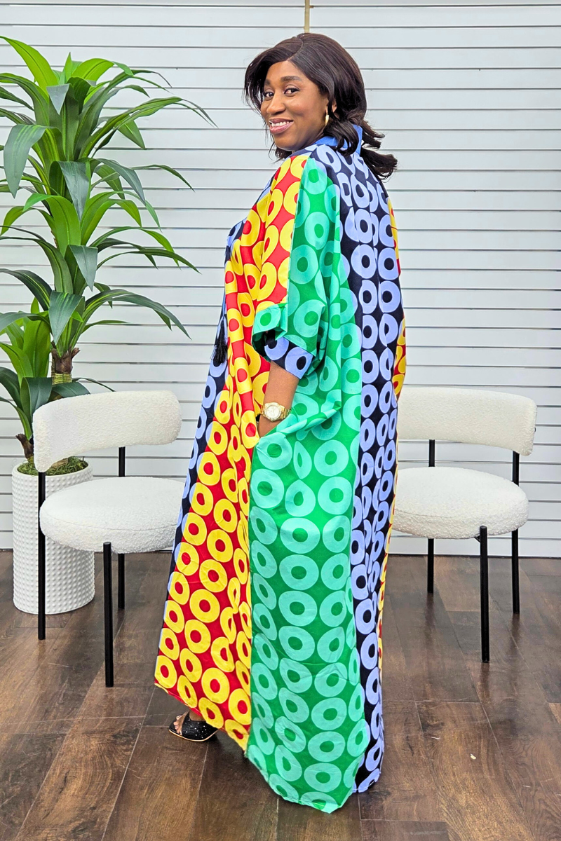 Ewa Patch Colour Burst Boubou